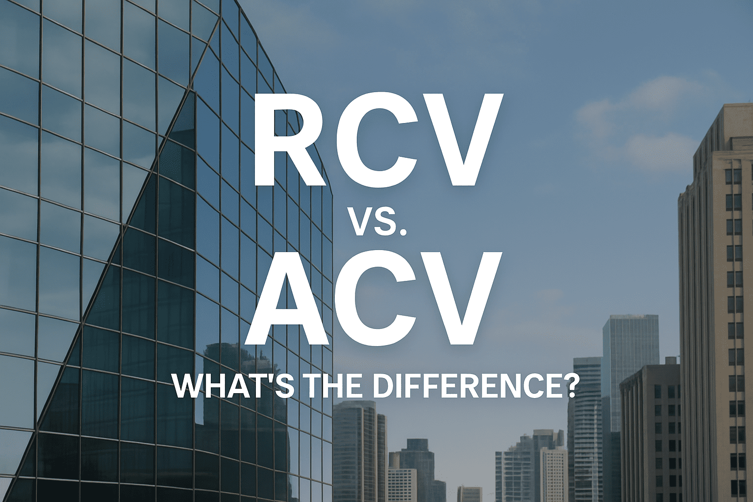 Replacement Cost vs. Actual Cash Value: Getting the Most from Your Policy