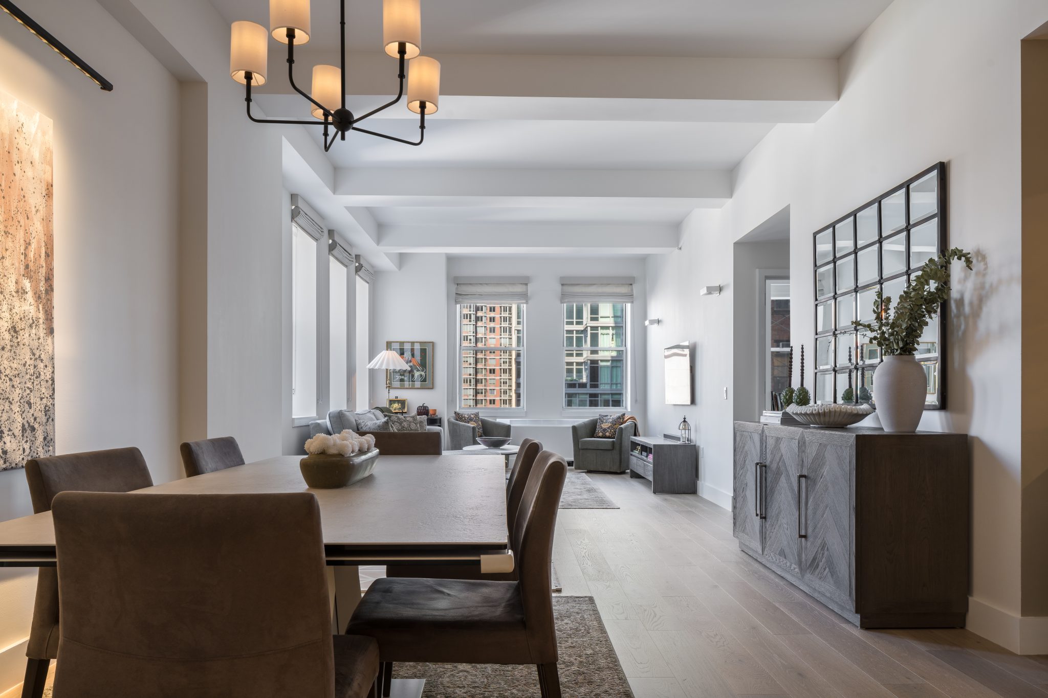 apartment renovation after fire damage in NYC